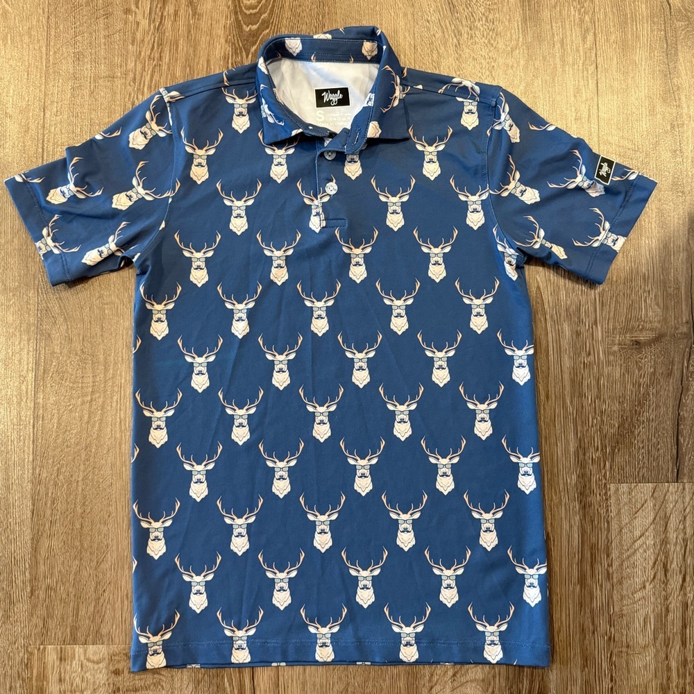 Boys Waggle Golf Polo Shirt